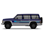 BIG SAFARI Vinyl Stripe Kit | Nissan Patrol GQ Y60 1987–1997 | Bodymold Signs