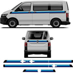 Classic Retro California Van Stripe Kit | Vintage Vinyl Decals for Vans & Campers
