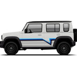 HIPSTER Stripes for Suzuki Jimny | Custom Vinyl Decal Kit