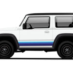 GOLDIE Stripes for Suzuki Jimny | Custom Vinyl Decal Kit