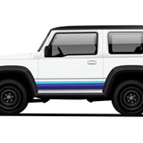Triple Sill Stripe Kit – for Suzuki Jimny 3 door and XL models