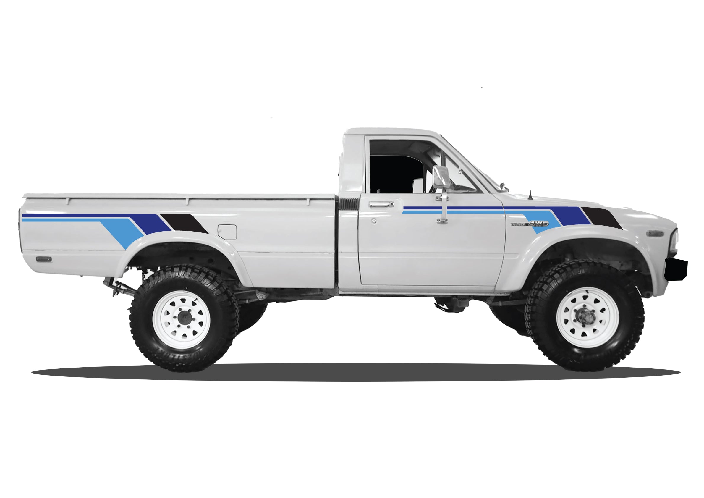ROCKHOPPER Stripes for Toyota Hilux| Custom Vinyl Decal Kit
