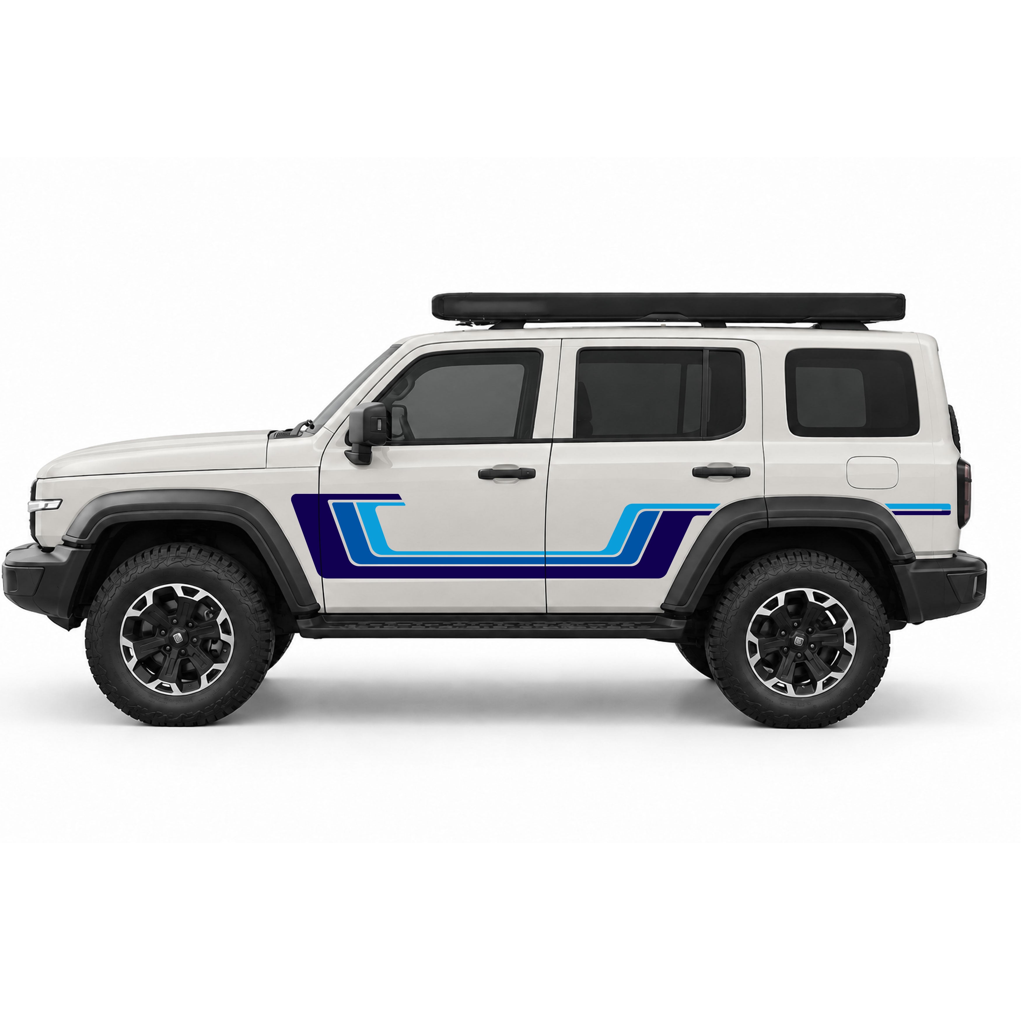 GWM Tank 300 Retro BOSTON Stripe Kit | Bodymold Signs