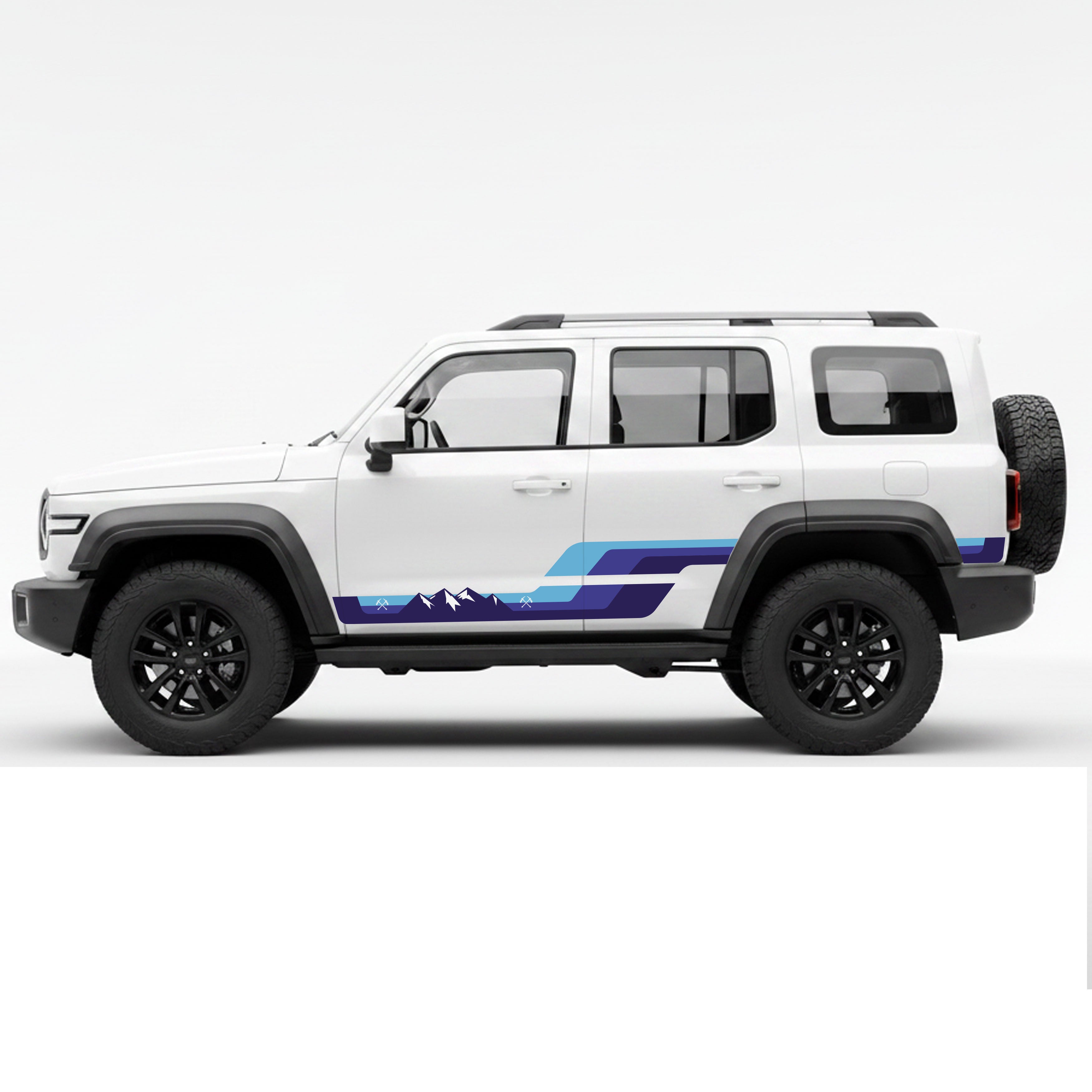 GWM Explorer Stripe Kit | 9 Colour Combos incl. Camo - Bodymold Signs