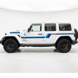 Jeep Wrangler JL 4-Door OSCAR Stripes/Decals