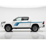 Hockey Stick Vinyl Decal Stripe Kit | Toyota Hilux & Utes | Retro Style