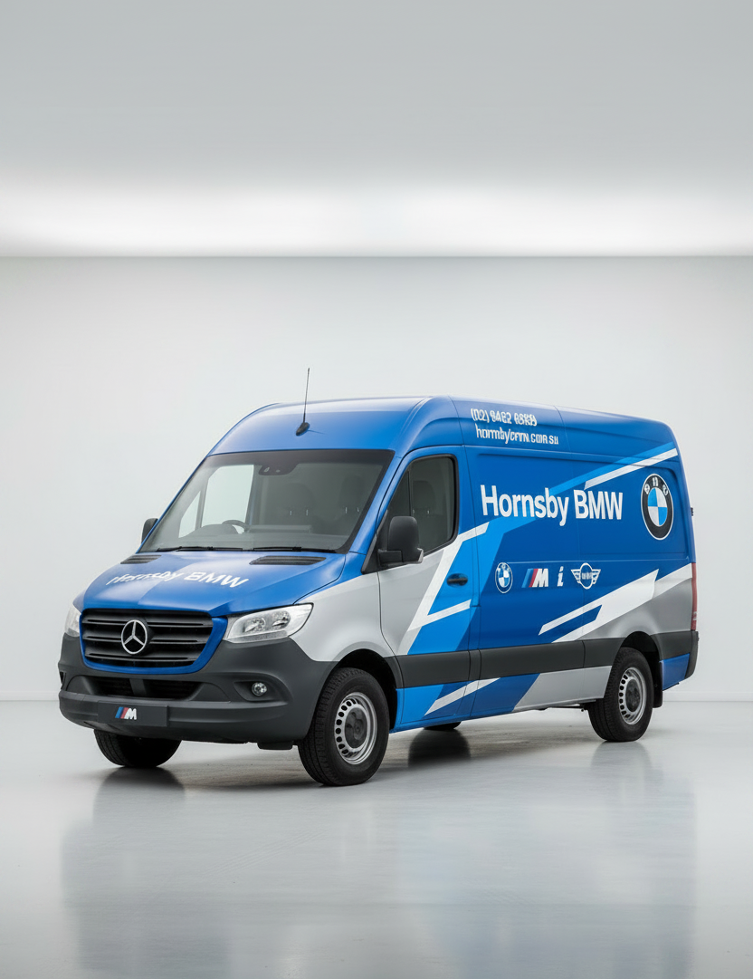 BMW Van - Bottom Positioned