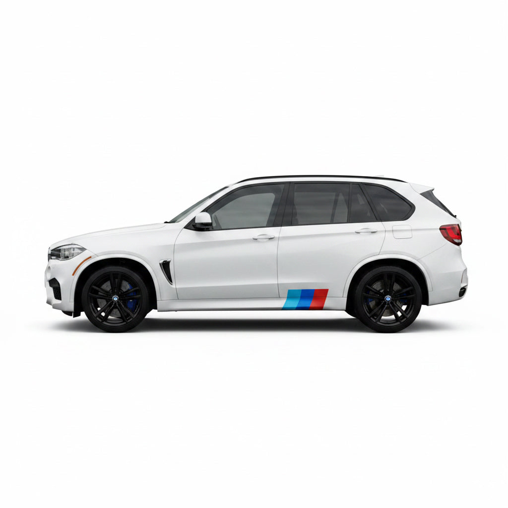BMW X5 M Sport Side Stripe Decal Kit | Bodymold Signs