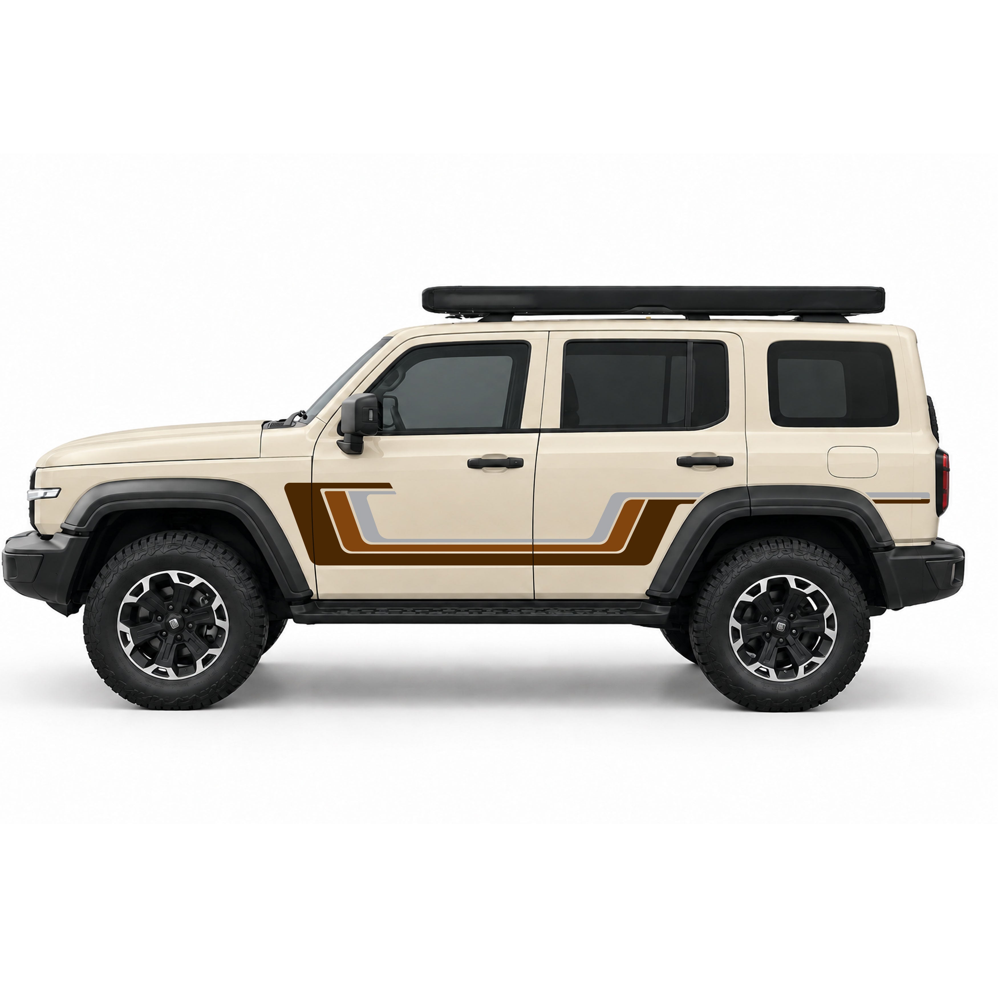 GWM Tank 300 Retro BOSTON Stripe Kit | Bodymold Signs