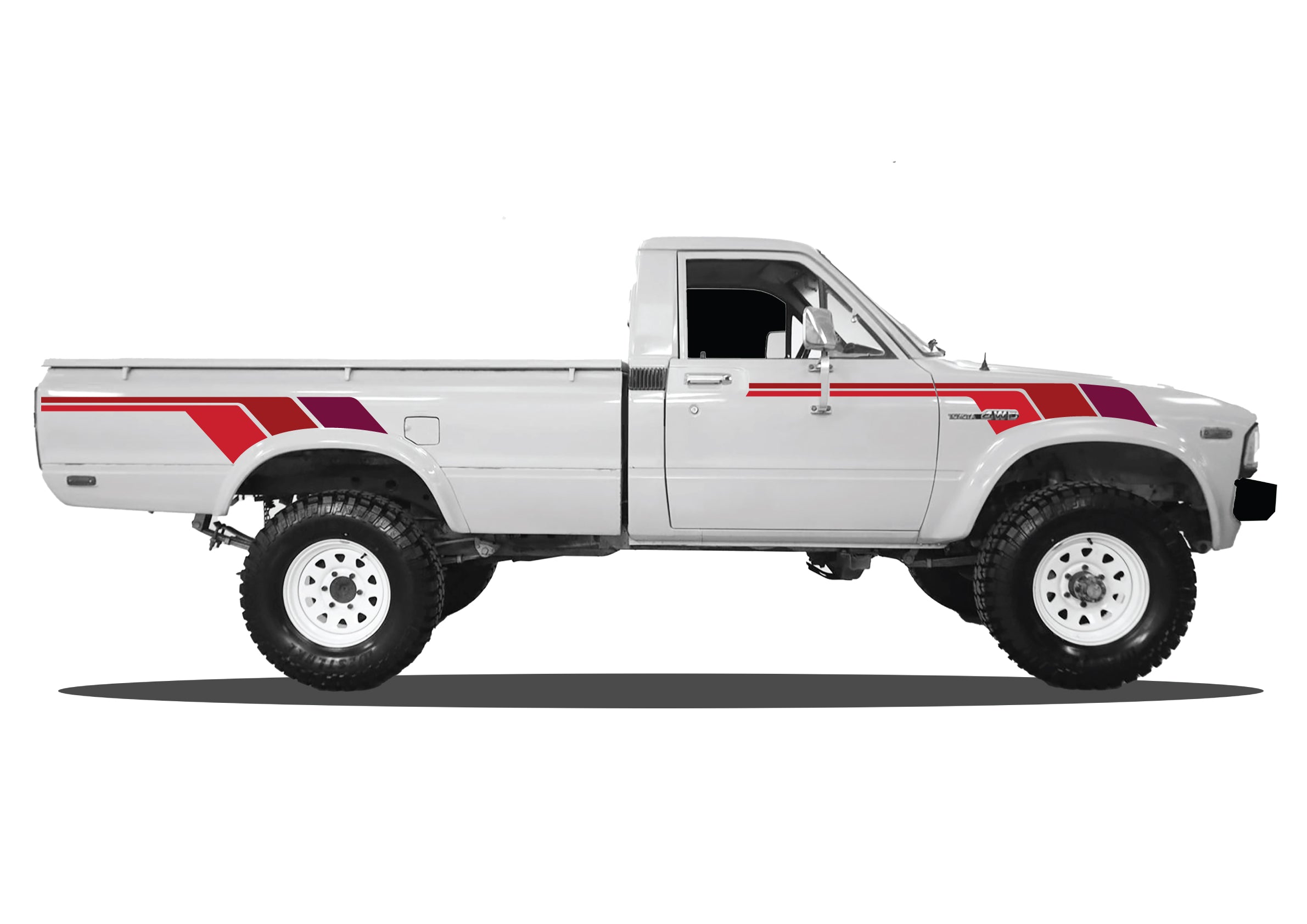 ROCKHOPPER Stripes for Toyota Hilux| Custom Vinyl Decal Kit