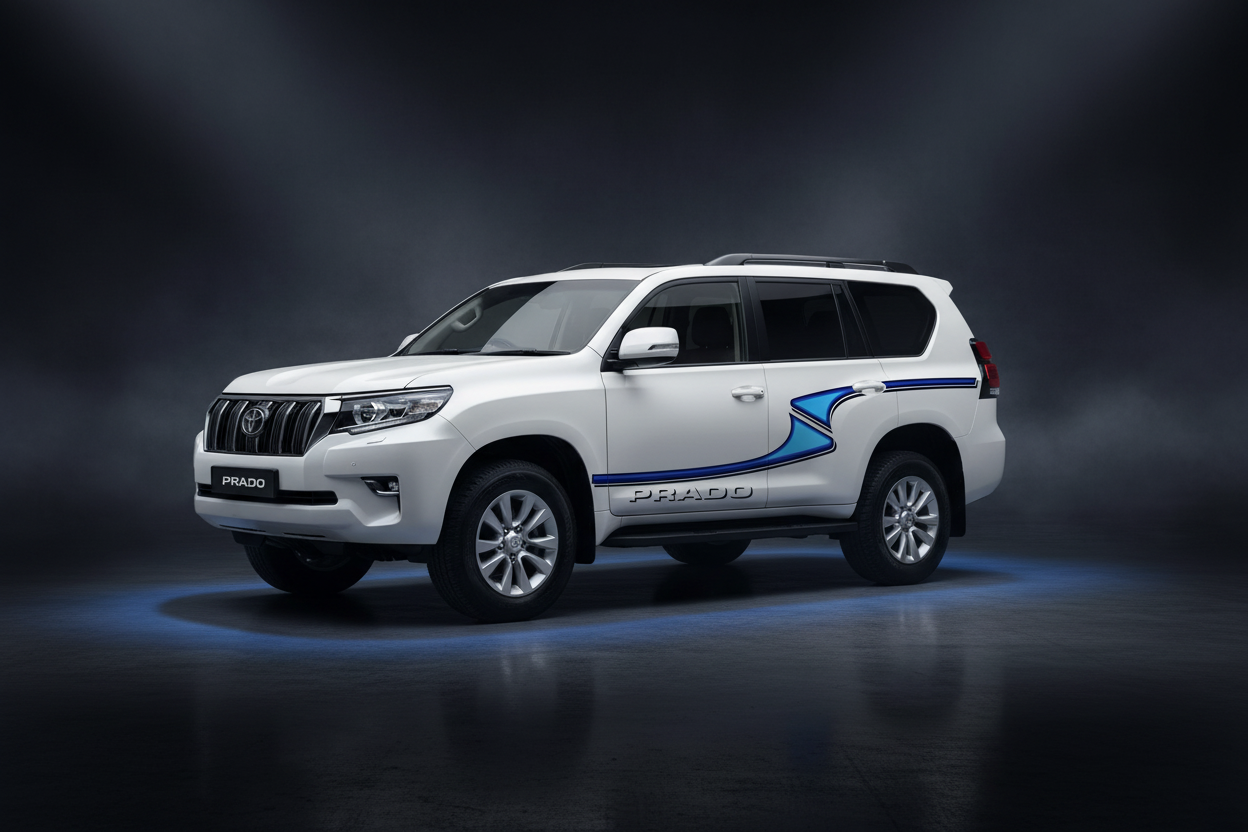 CASCADE Stripes/Decals for 150 Series Landcruiser Prado
