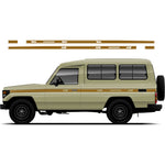 Outback Stripes for Toyota LandCruiser | Retro Vinyl Decal Kit