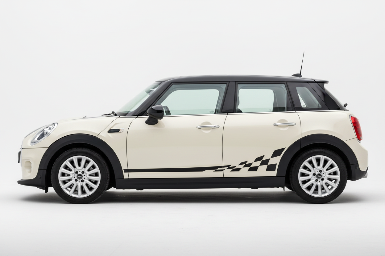 Classic Racer Stripe Kit | MINI Cooper Checkered Stripes