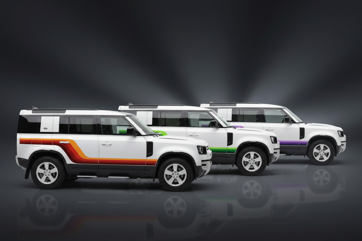 Defender - All Colours Large Modern Banner