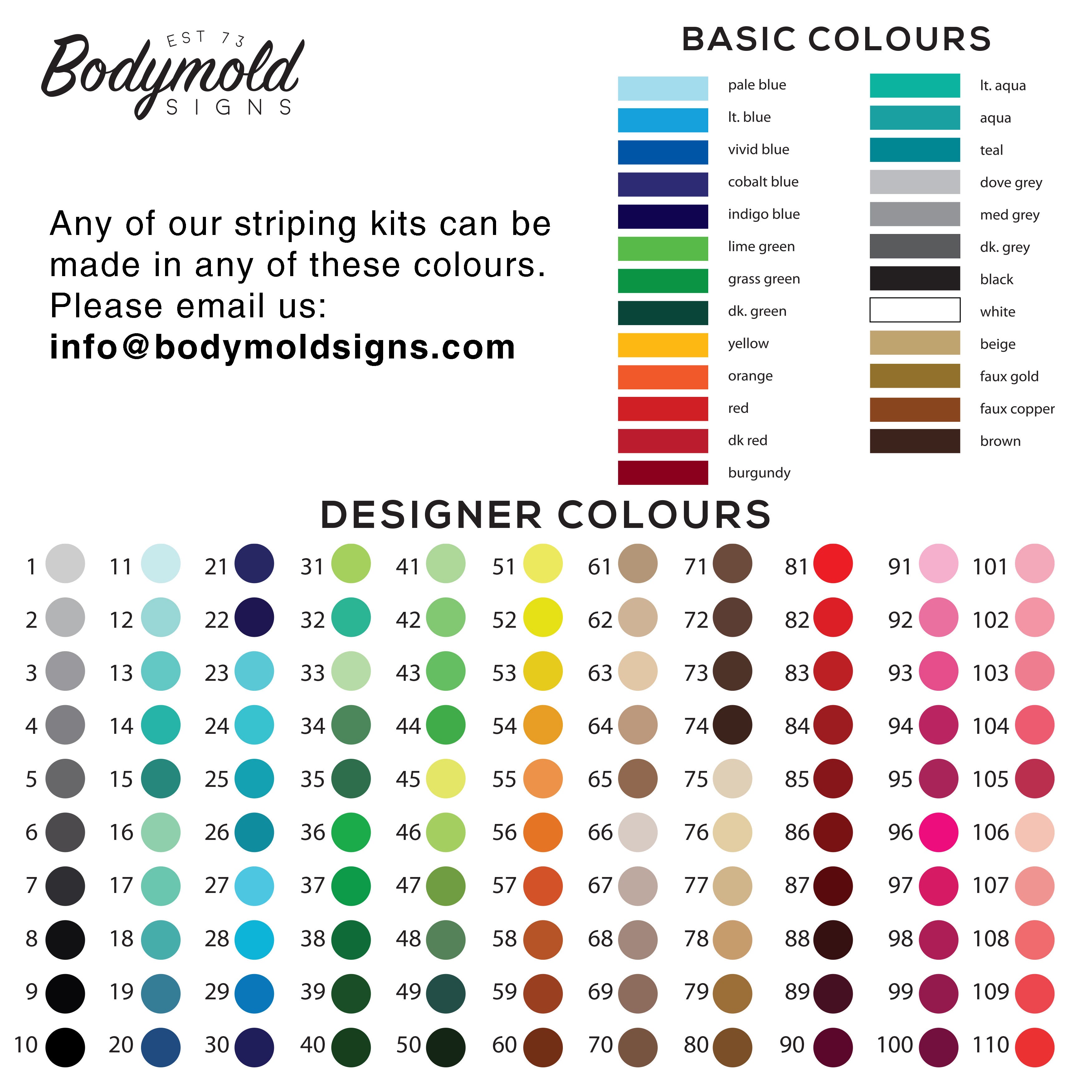 KANDOS Stripes for 76 Series Landcruiser