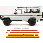 New Minimal Look Outback Stripes for 70 Series Troopy's