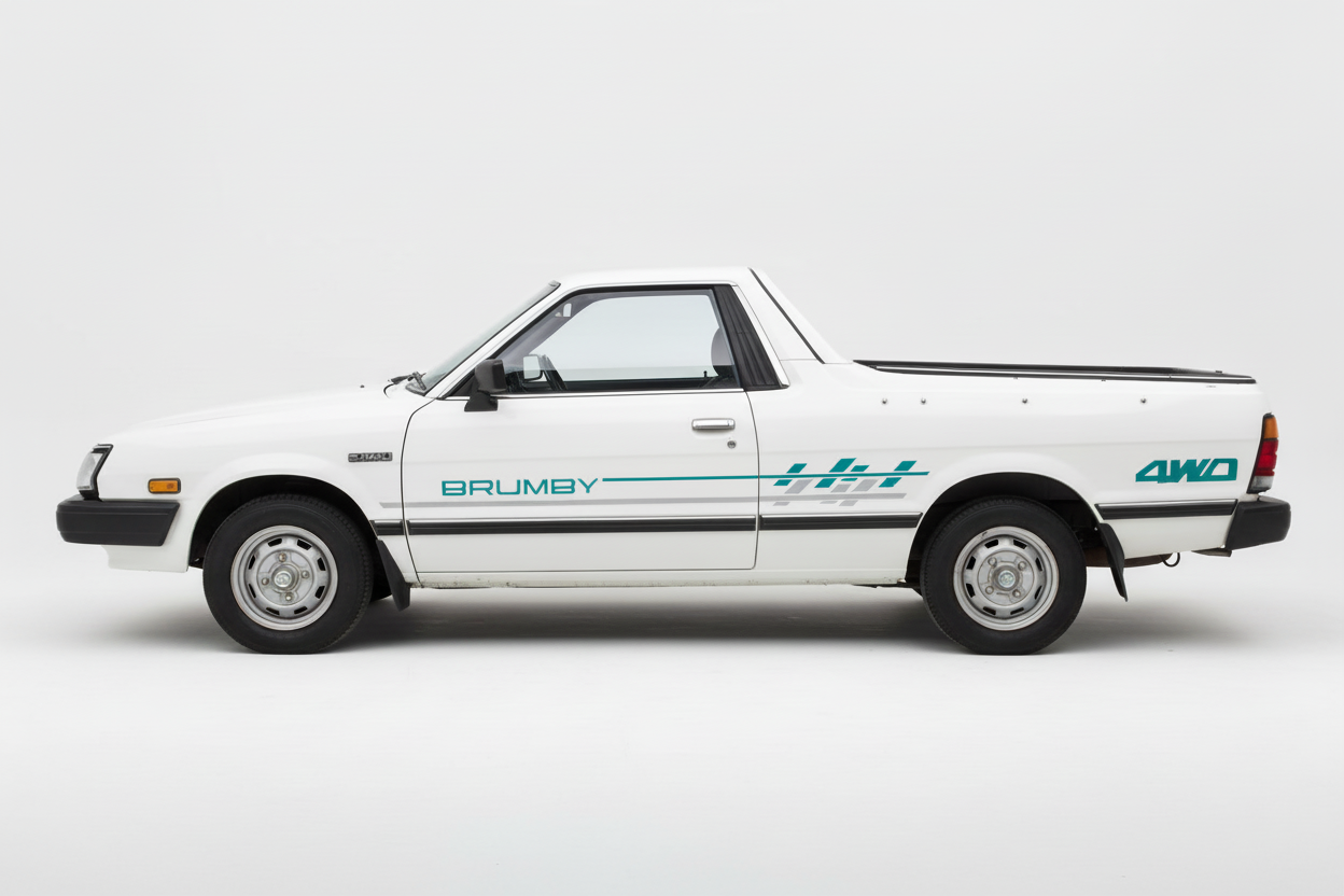 1991 Subaru Brumby AG QUIP Stripe Set | Vinyl Decals