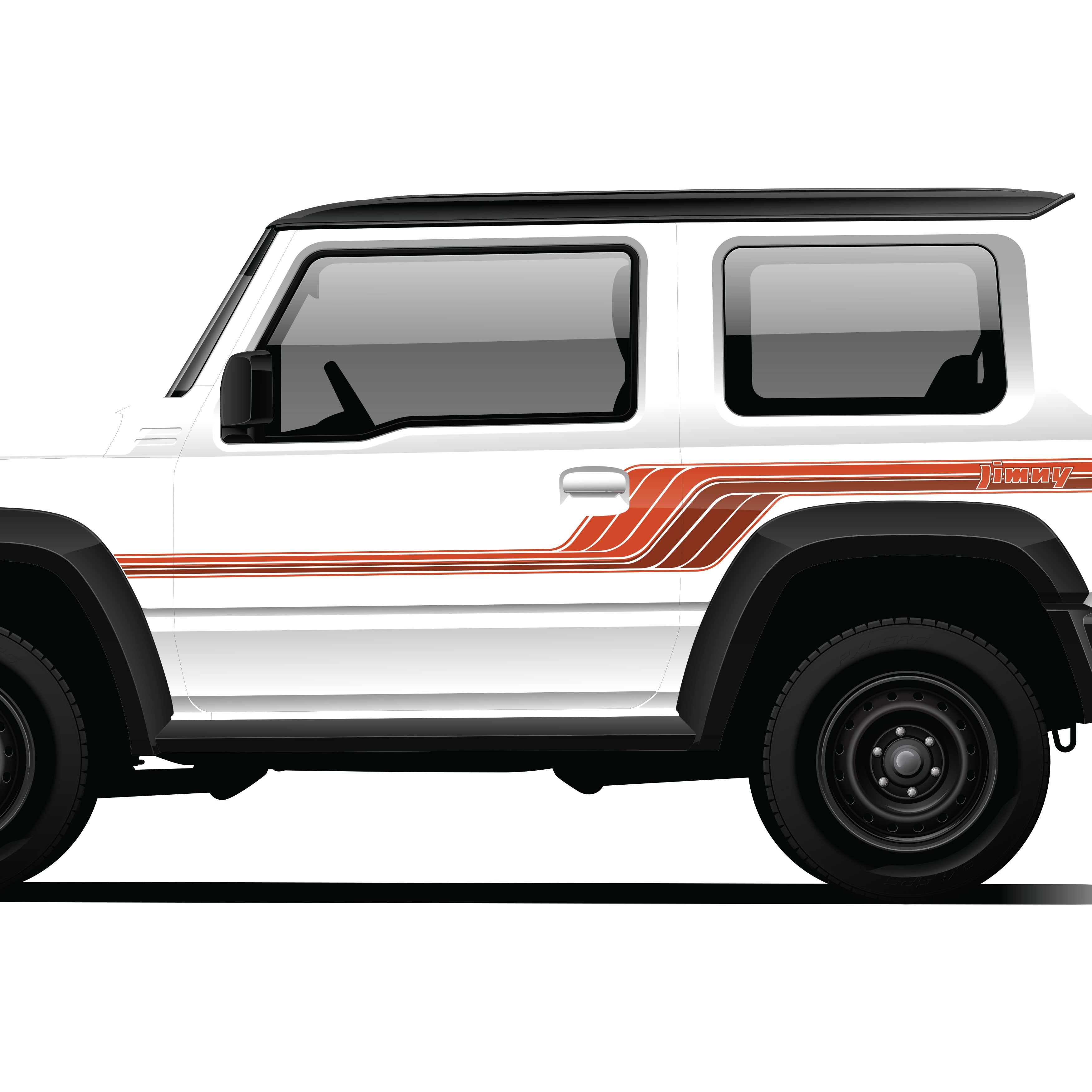 SAFARI Stripes for Suzuki Jimny | Shop Vinyl Decals