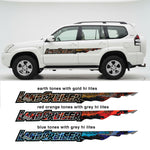 Sahara Desert Stripes/Decals for Landcruiser Prado and Troopys