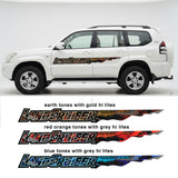 Sahara Desert Stripes/Decals  for Landcruiser Prado and Troopys