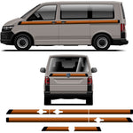 Classic Retro California Van Stripe Kit | Vintage Vinyl Decals for Vans & Campers