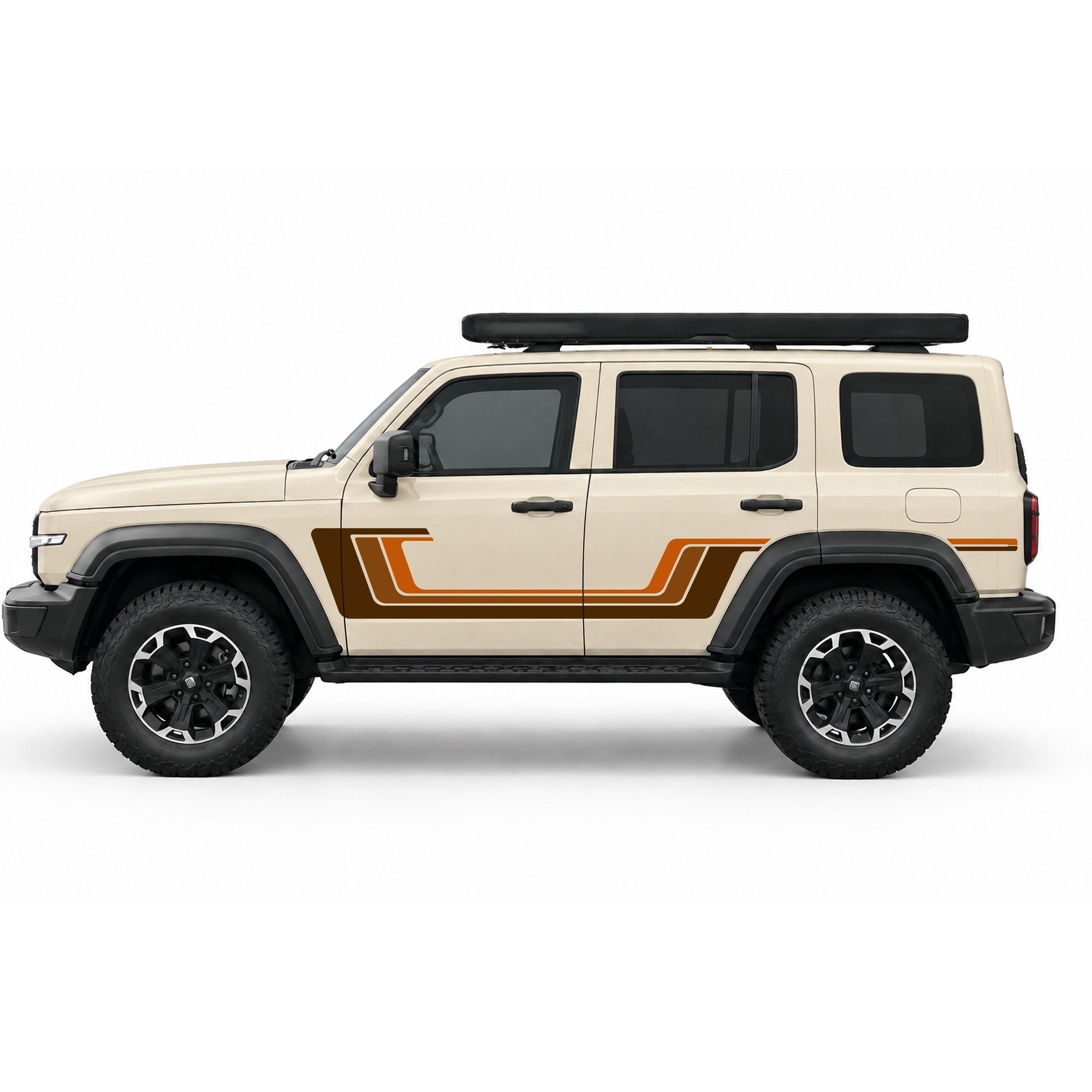 GWM Tank 300 Retro BOSTON Stripe Kit | Bodymold Signs