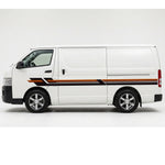 Toyota Hiace 200 & 300 Stripes | Huntington | Bodymold Signs