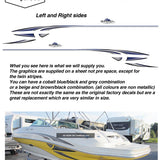 OEM-Style Vinyl Decal Kit V1 - For Sea Ray 220 Sundeck (Early 2000s)