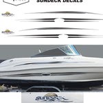 Sea Ray 200 Sundeck graphics. Great copy of original graphics | OEM-Style Boat Graphics