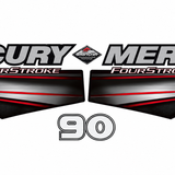 Mercury 90hp 2013 onward Four Stroke EFI decal set