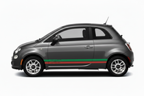 Fiat 500 Facing Left