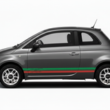 Fiat 500 Facing Left
