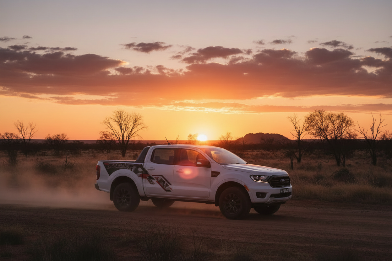 Ford Ranger Sunrise Hero Shot