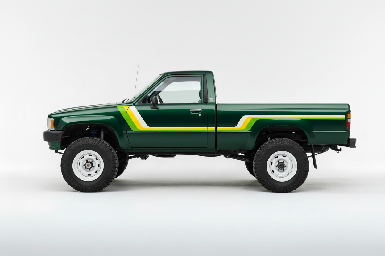 Forest Green - Yellow & Lime