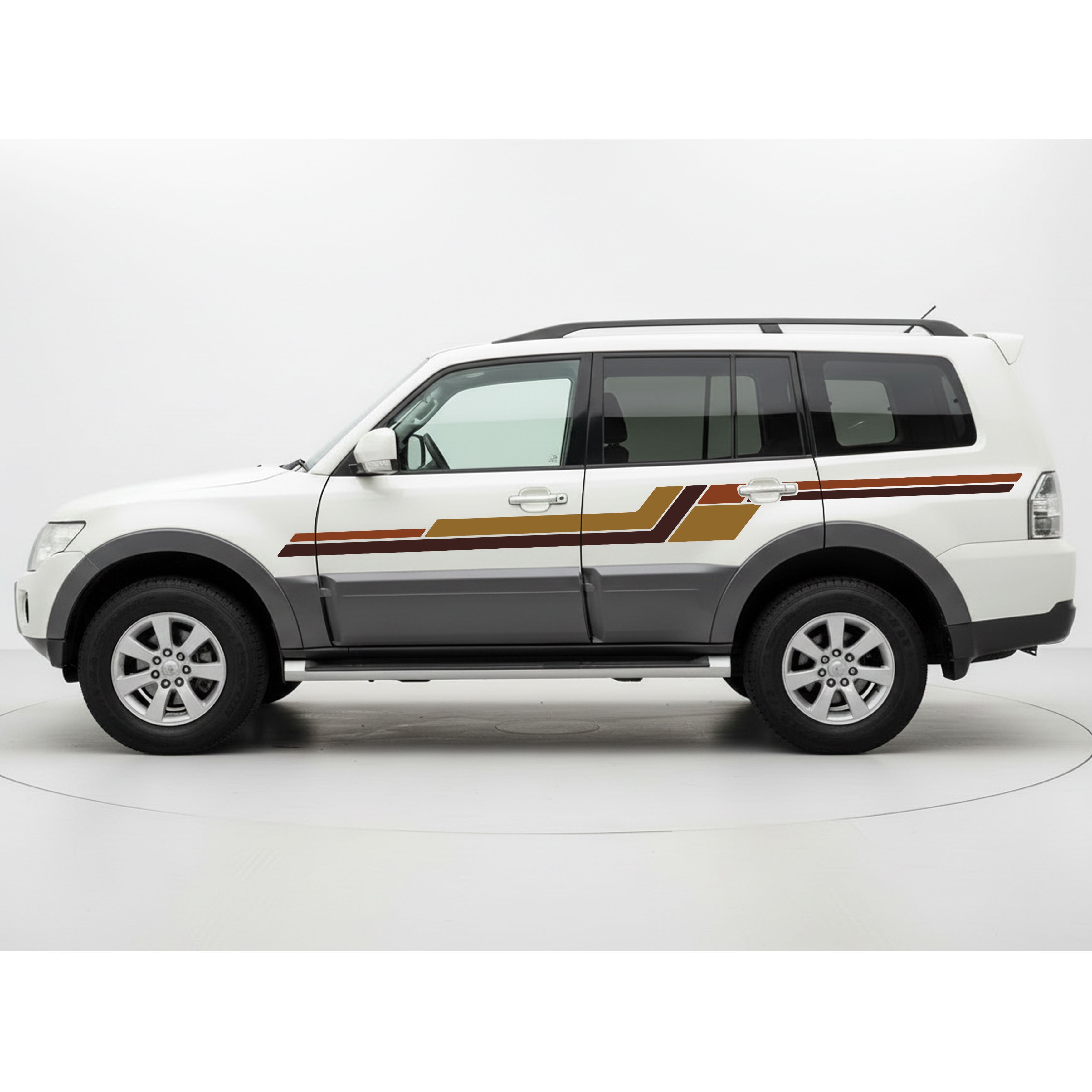 Mitsubishi Pajero NP Retro Stripe Kit | Bodymold Signs