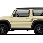 GOLDIE Stripes for Suzuki Jimny | Custom Vinyl Decal Kit