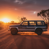 GQ Y60 Nissan Patrol with Outback Background