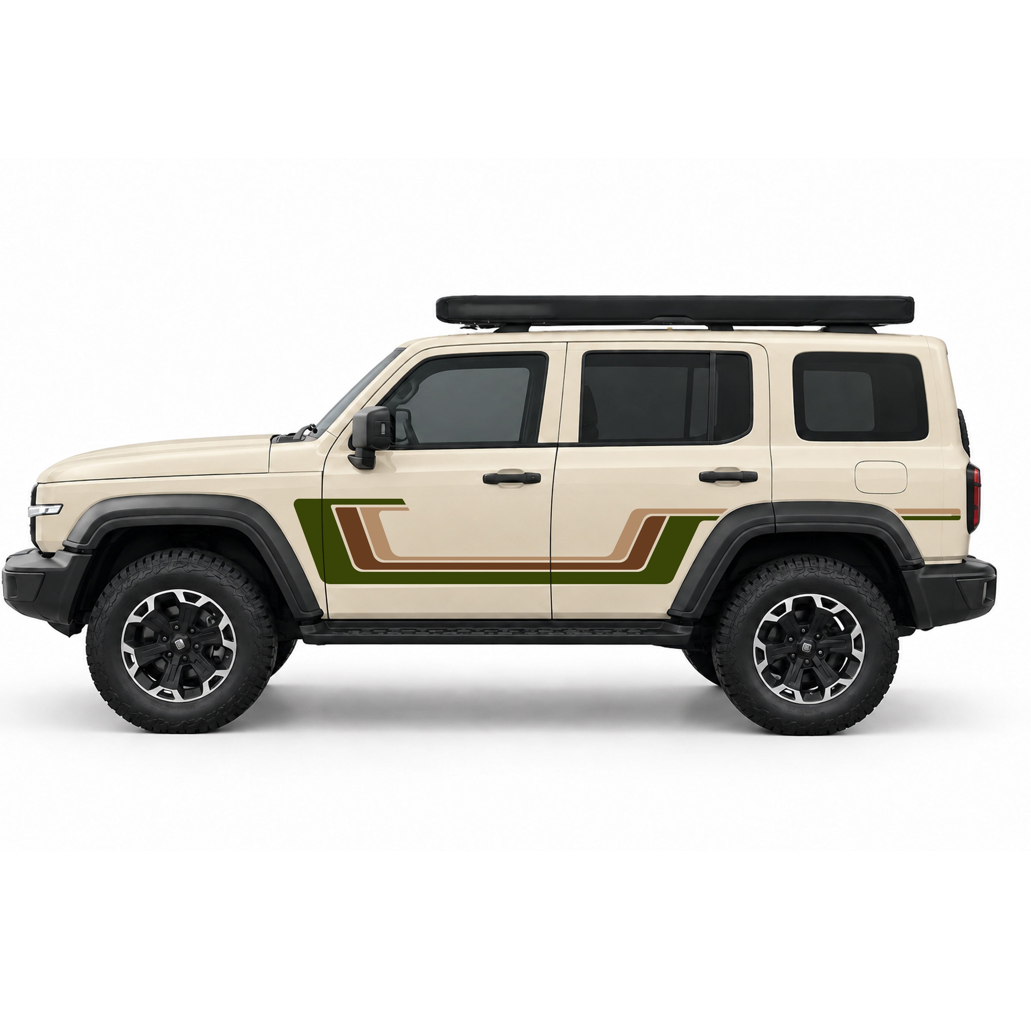 GWM Tank 300 Retro BOSTON Stripe Kit | Bodymold Signs