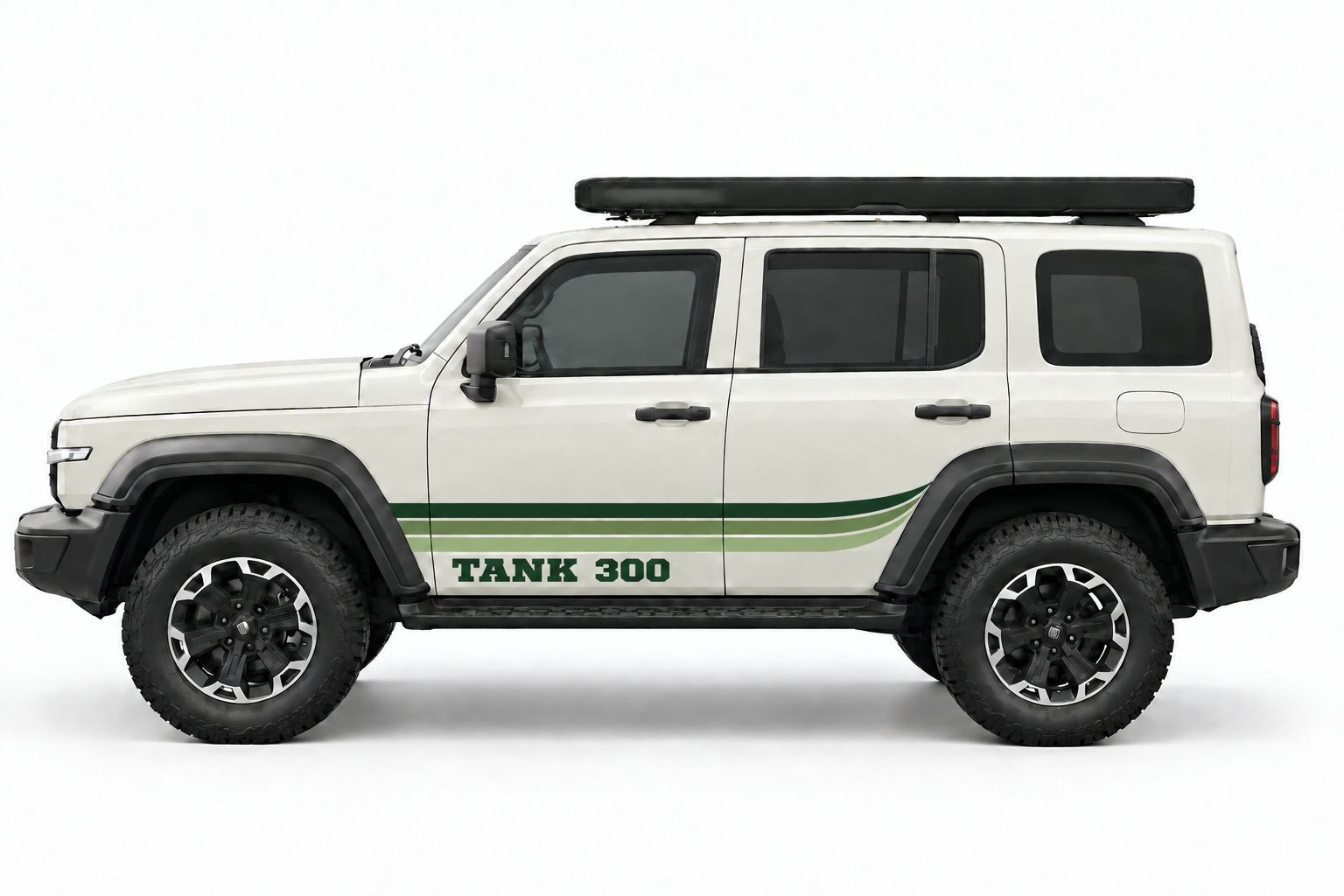 GWM Tank 300 TRAIL Retro Stripe Kit | Bodymold Signs