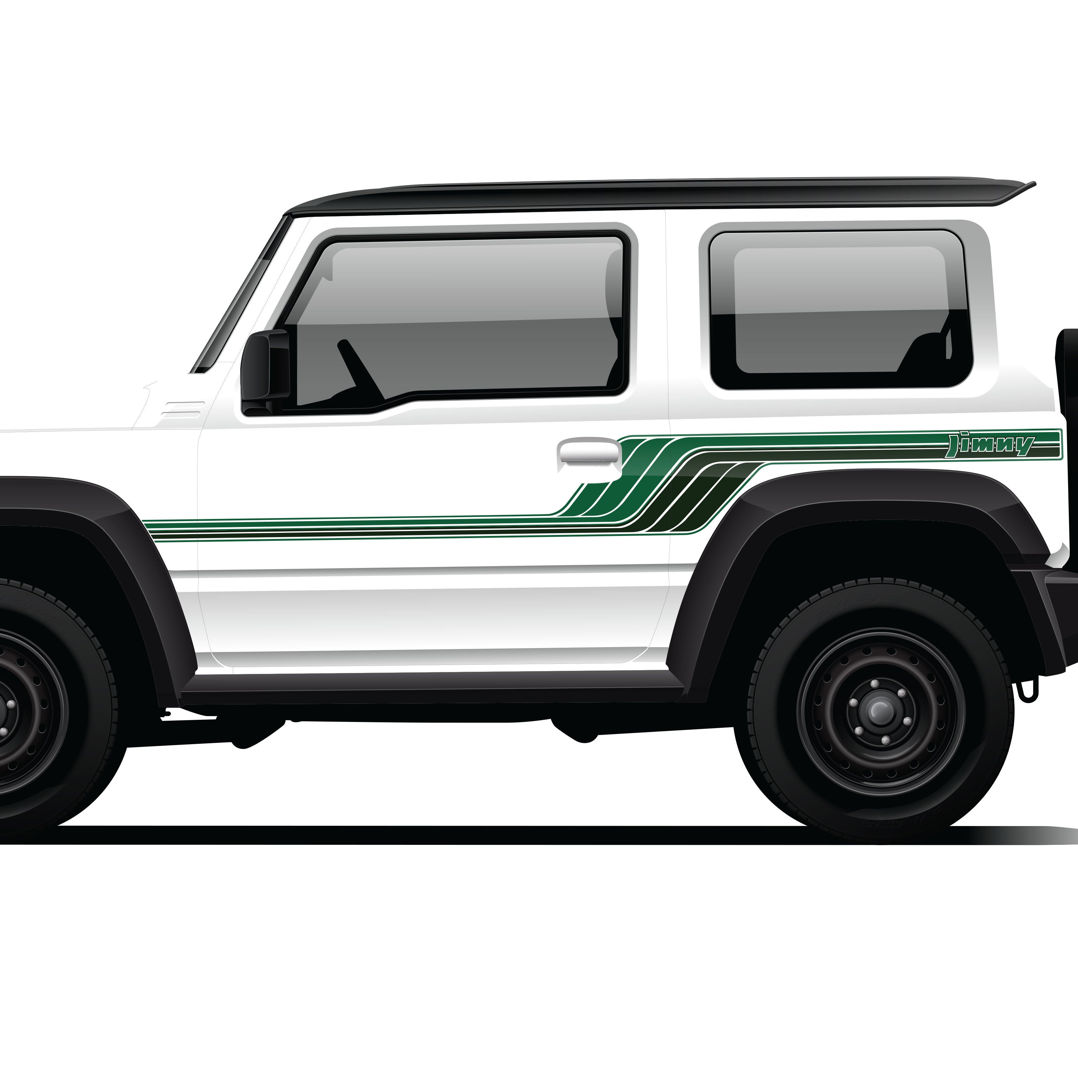 SAFARI Stripes for Suzuki Jimny | Shop Vinyl Decals