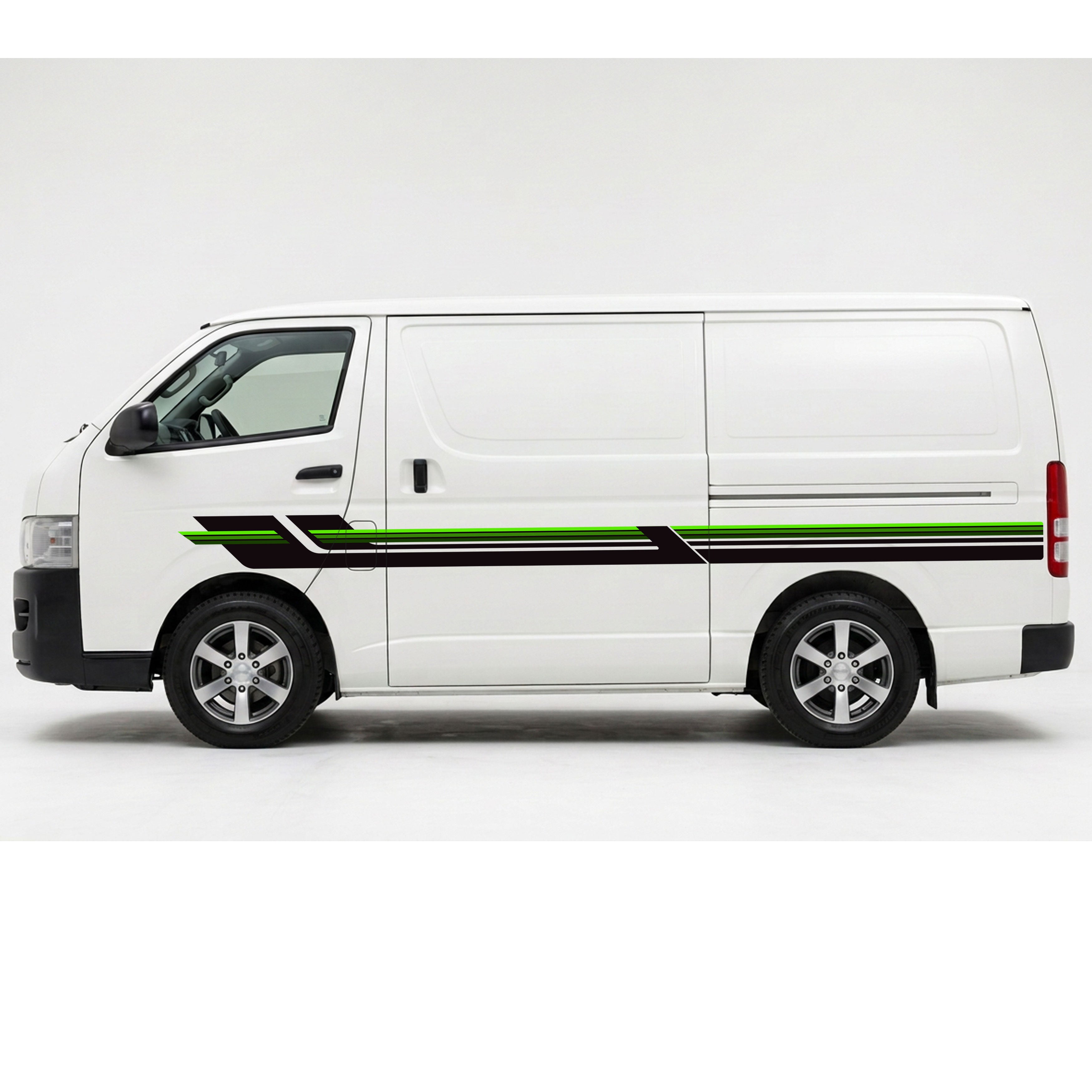 Toyota Hiace 200 & 300 Stripes | Huntington | Bodymold Signs