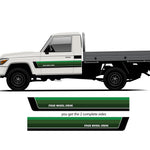 RODEO Stripes for Toyota LandCruiser HZJ79 | Retro Vinyl Decals