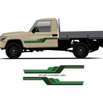 HARTLEY Stripes for Toyota LandCruiser HZJ79 | Retro Vinyl Decals