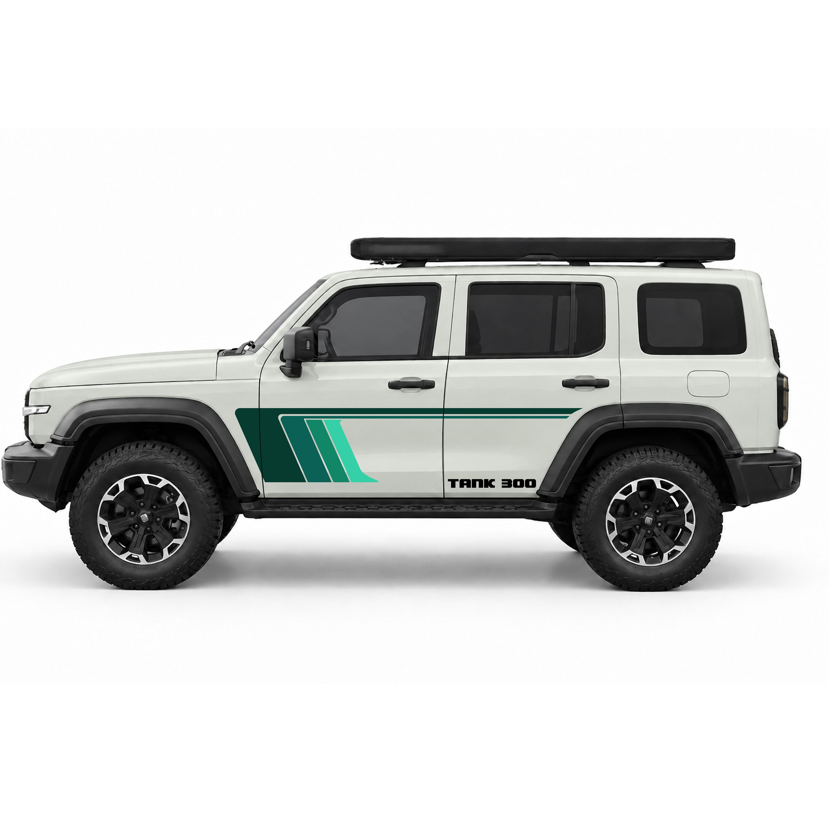 GWM Tank 300 Retro FEDERICO Stripe Kit | Bodymold Signs