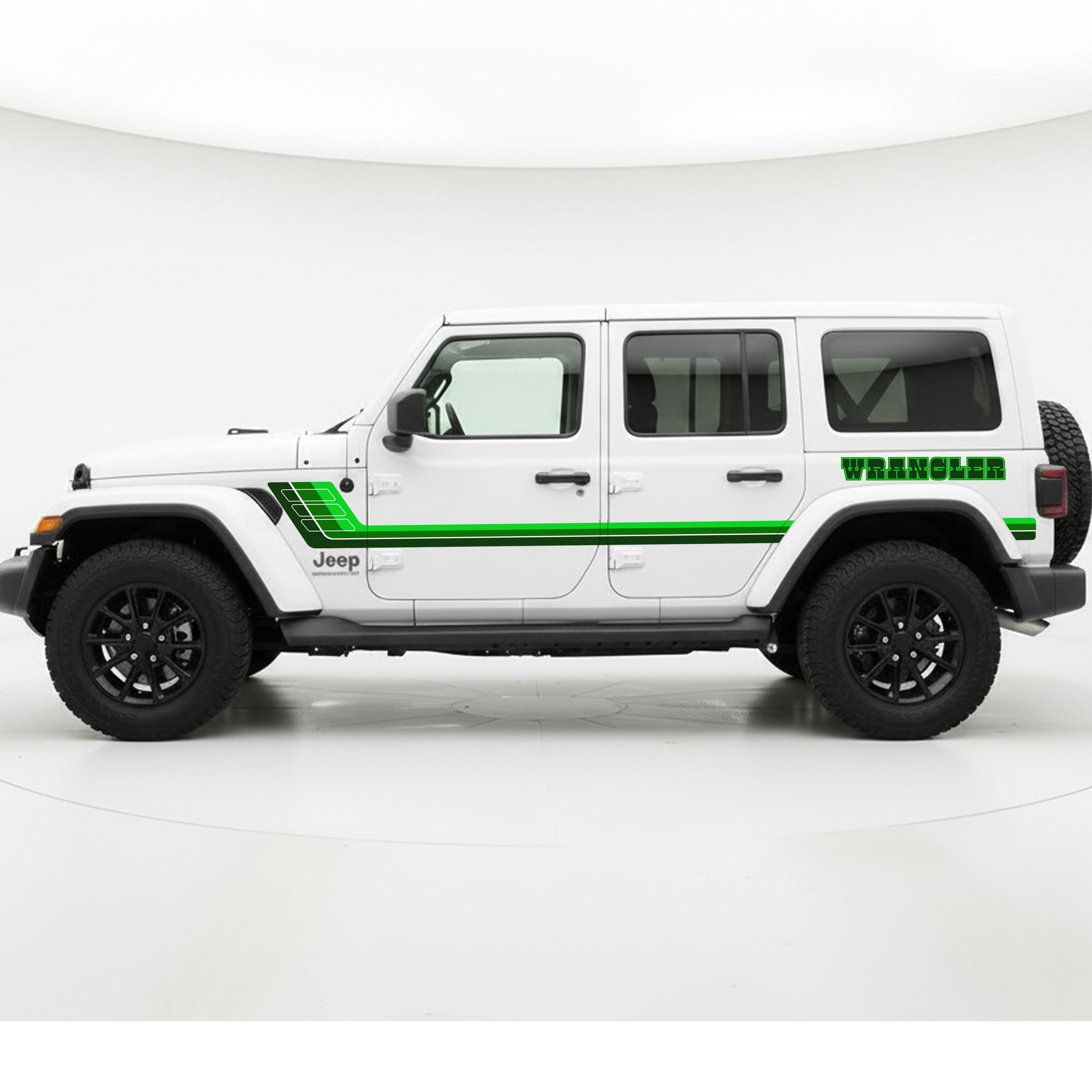Jeep Wrangler JL 4-Door Colorado Stripe Kit | Bodymold Signs