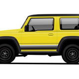 Triple Sill Stripe Kit – for Suzuki Jimny 3 door and XL models