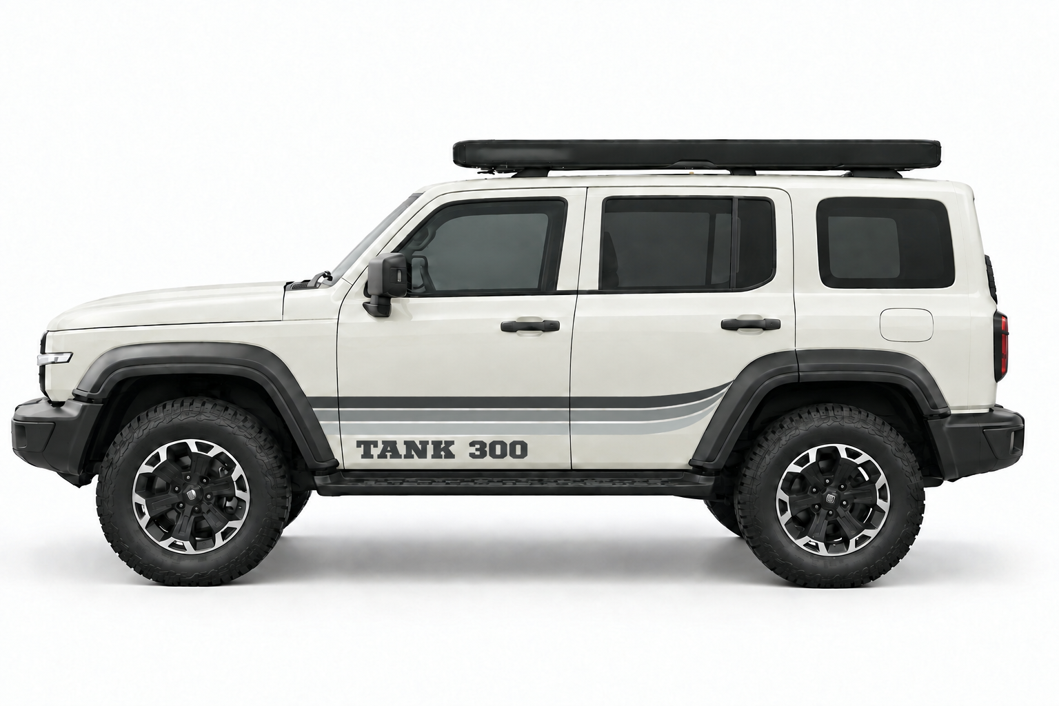 GWM Tank 300 TRAIL Retro Stripe Kit | Bodymold Signs