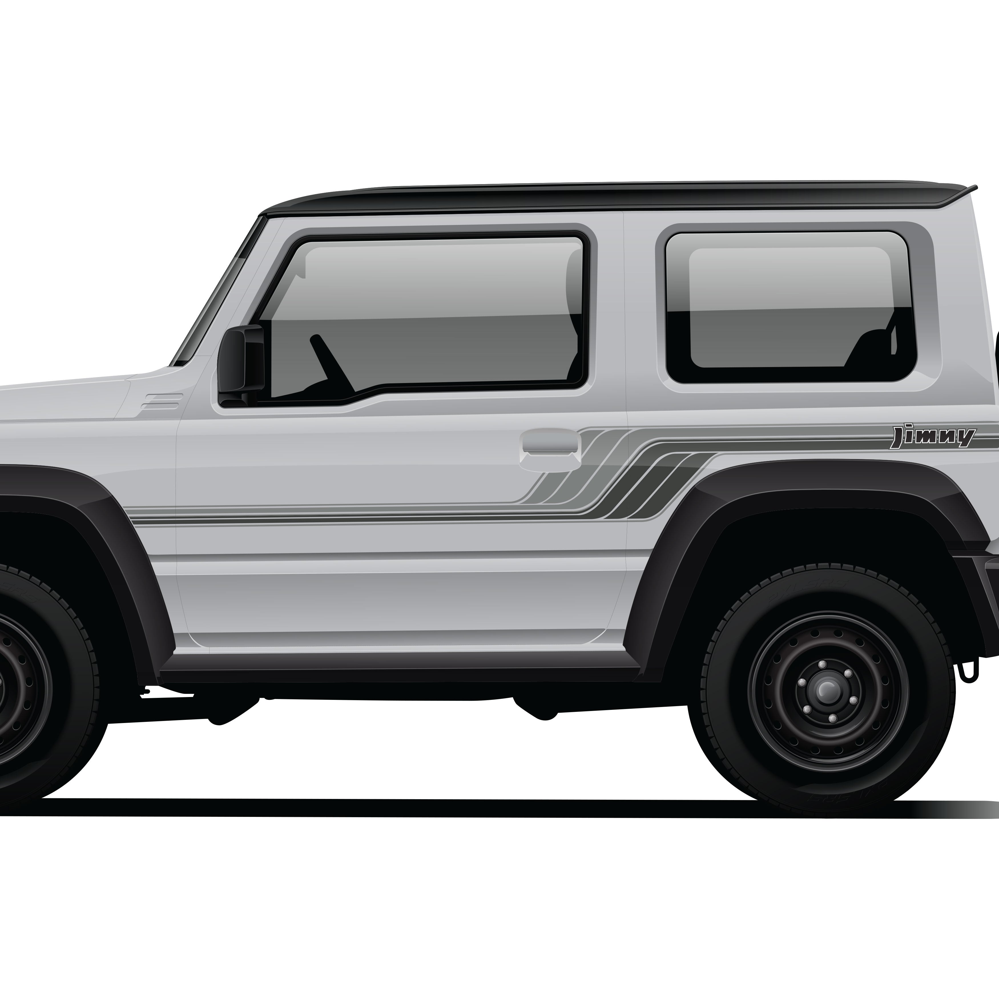 SAFARI Stripes for Suzuki Jimny | Shop Vinyl Decals
