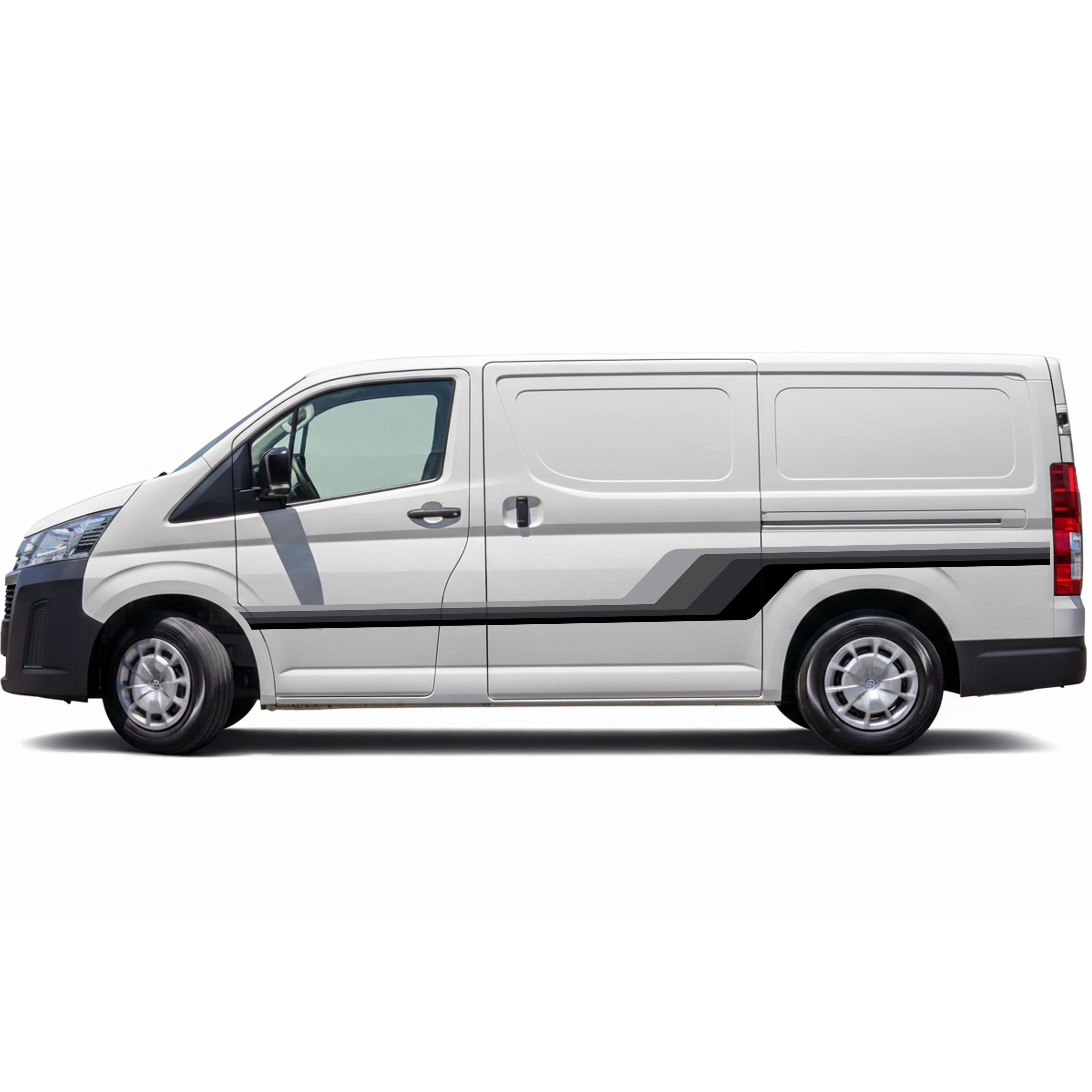 SANTA MONICA Vinyl Decal Stripe Kit | Toyota Hiace 300 Series