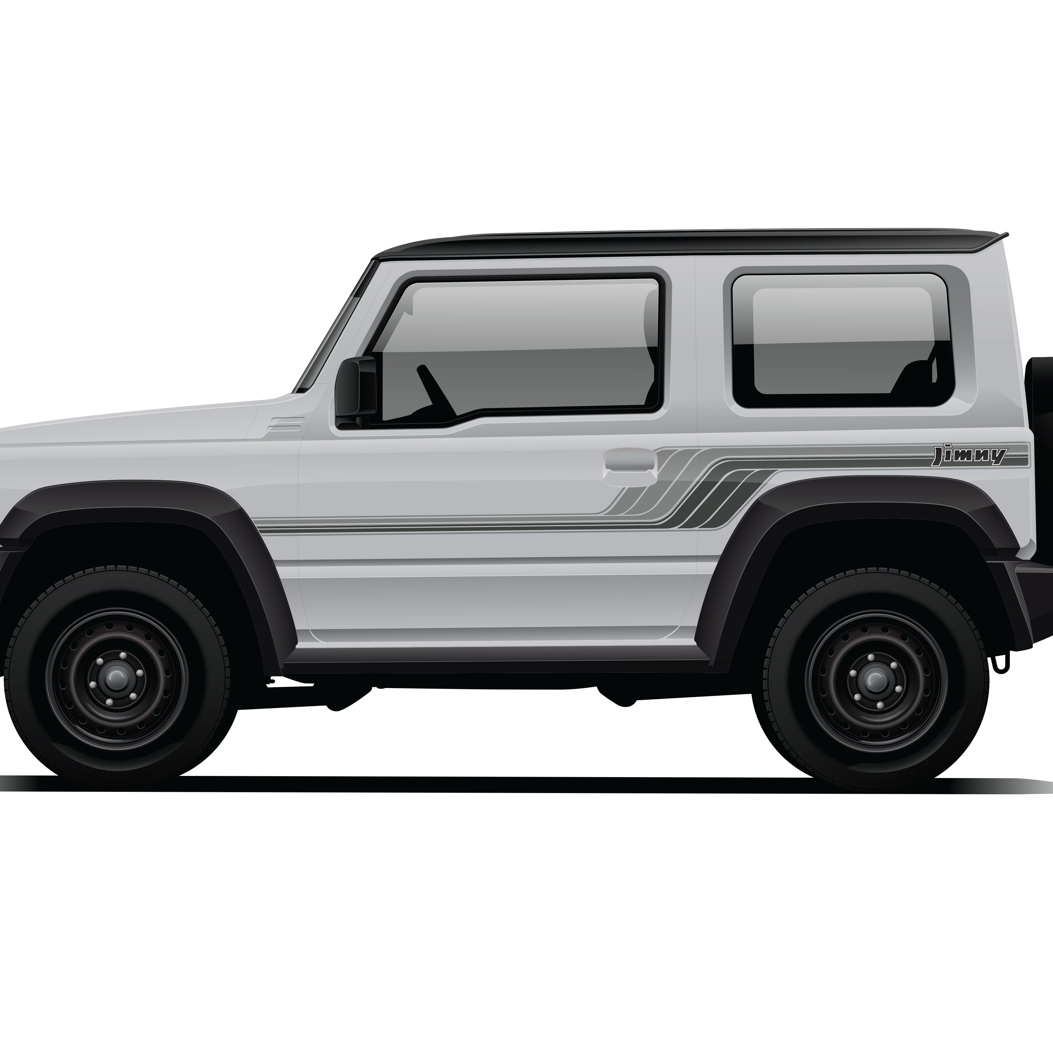 SAFARI Stripes for Suzuki Jimny | Shop Vinyl Decals